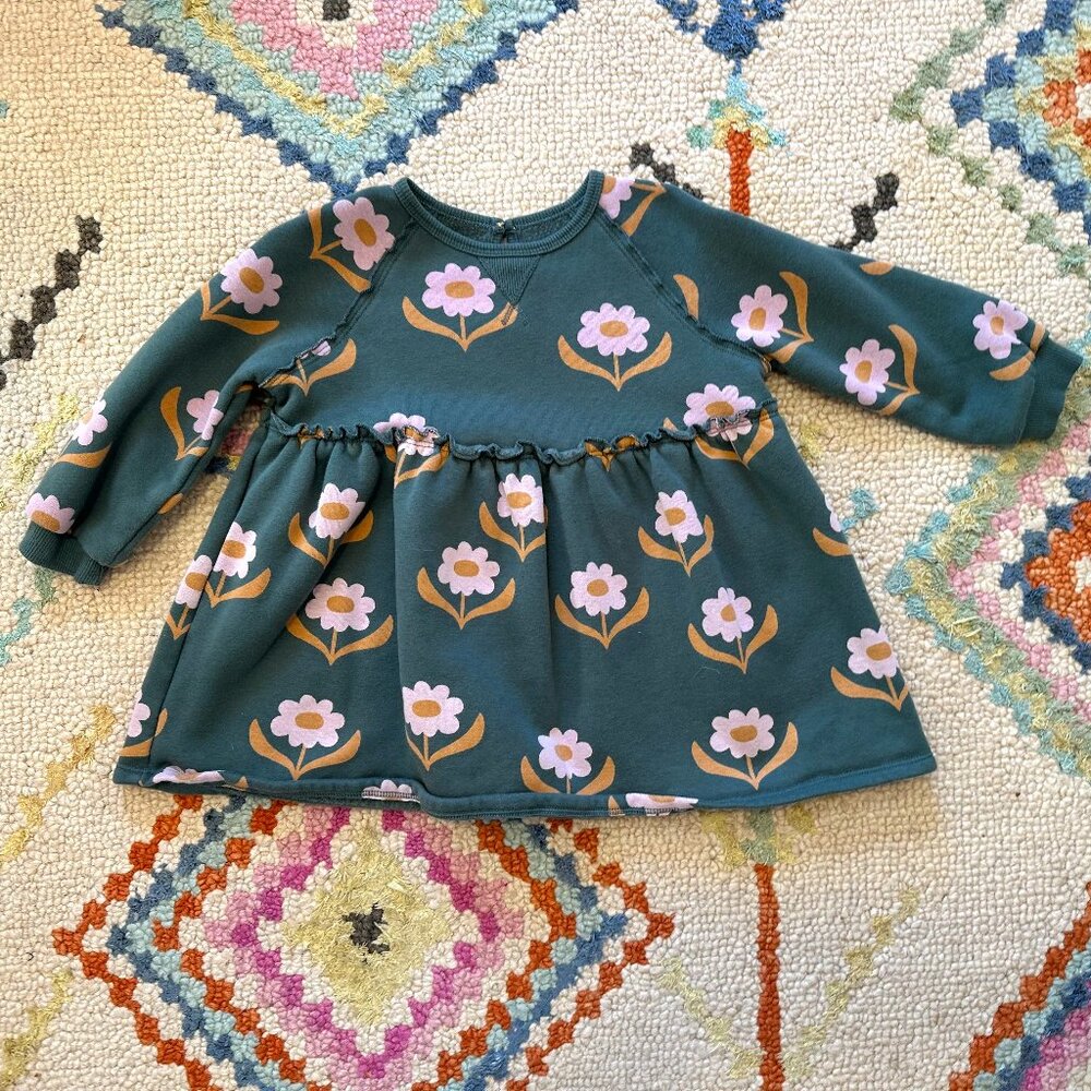 Little Co. by Lauren Conrad Toddler Girl Floral Sweater Dress